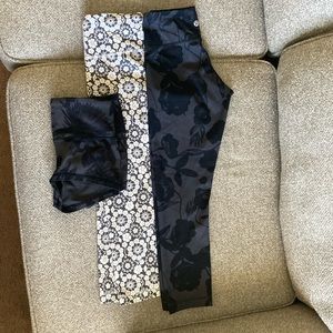 3 Lululemon bottoms